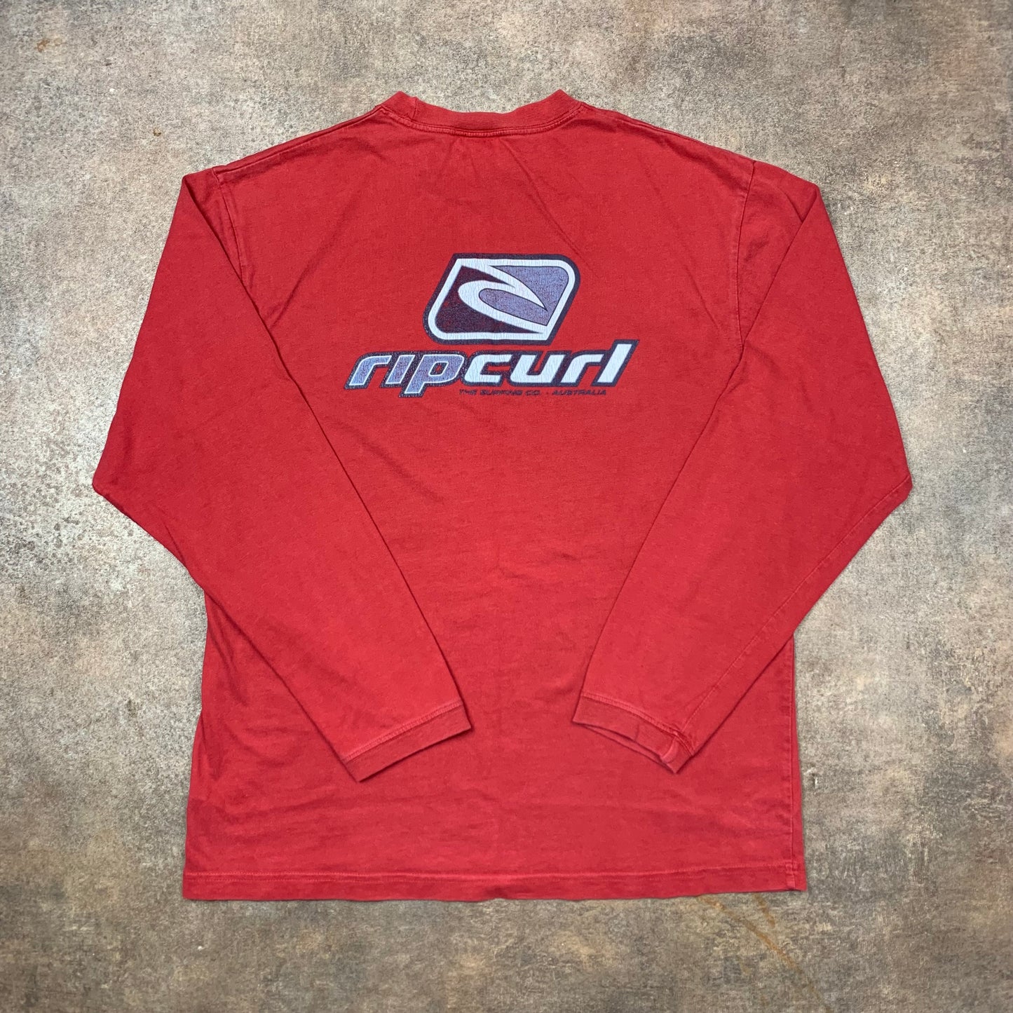 Rip Curl 00s long sleeve graphic tee