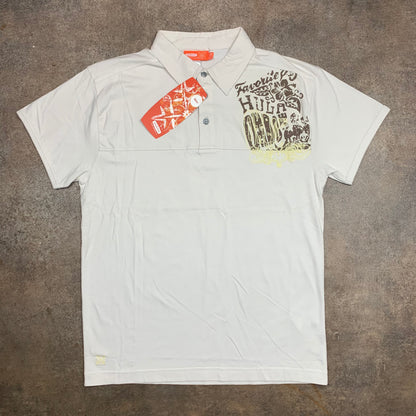 Oxbow 00s deadstock graphic polo shirt