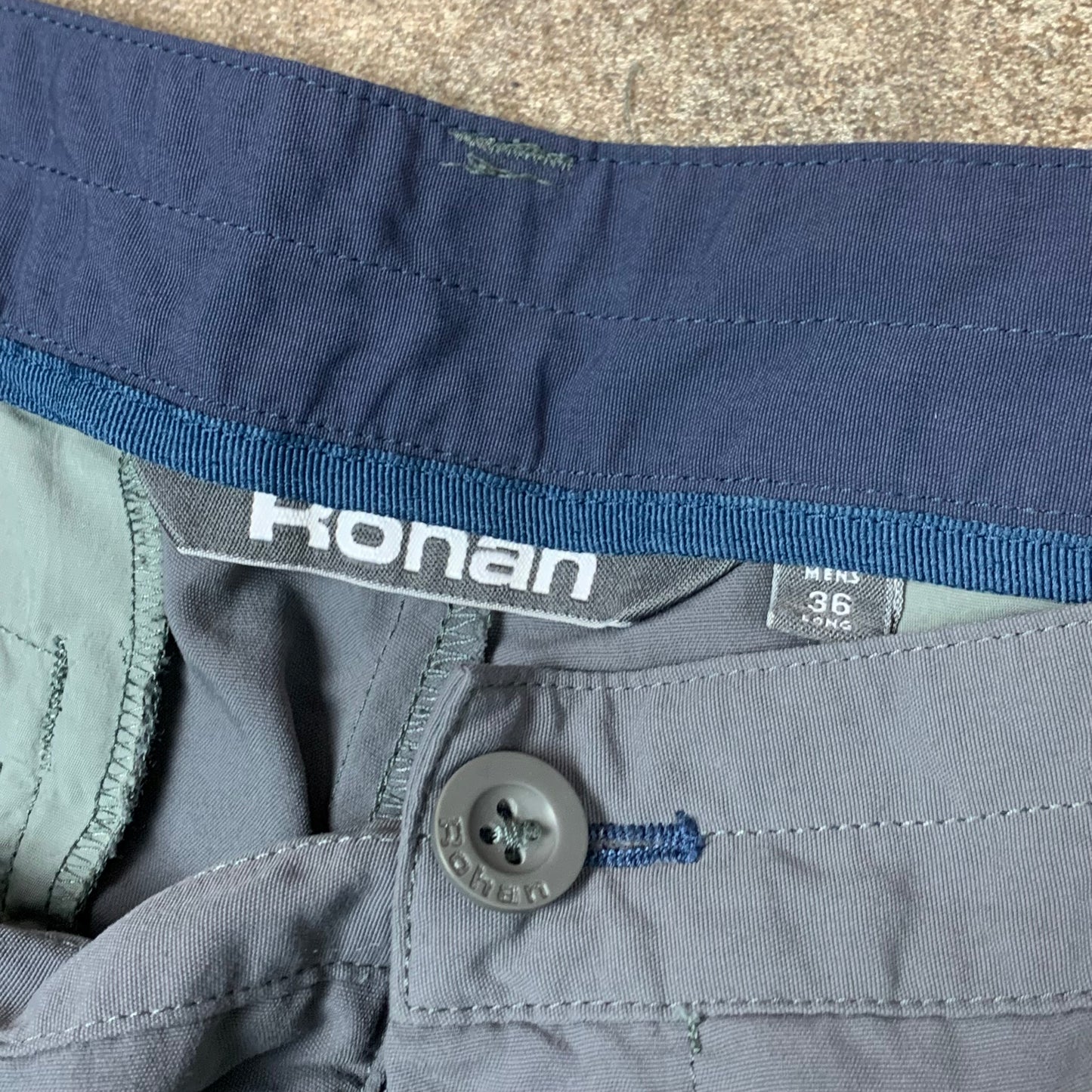 Rohan grey lightweight trousers