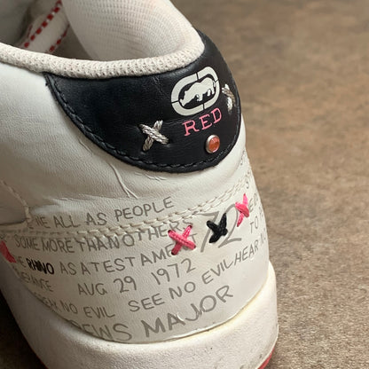 Ecko Red 00s white pink scene trainers