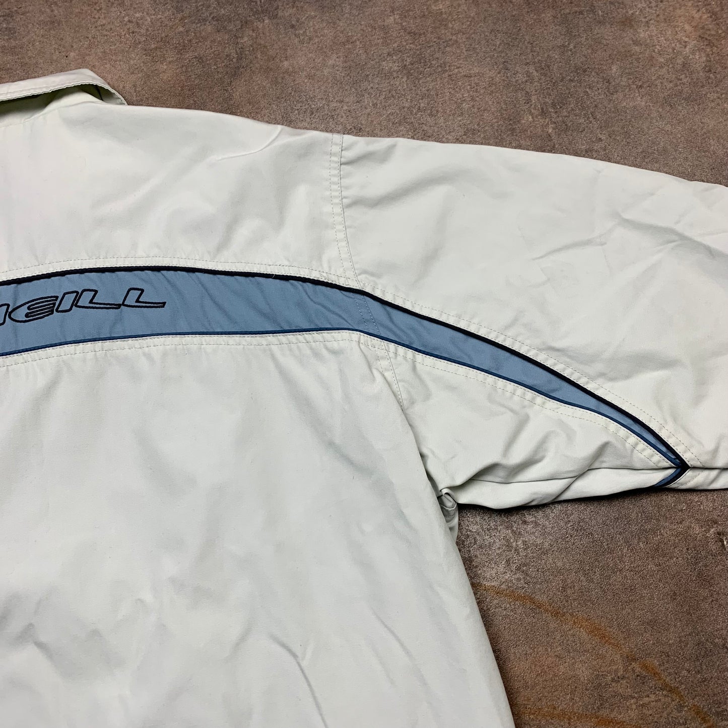 O'Neill 00s white graphic jacket