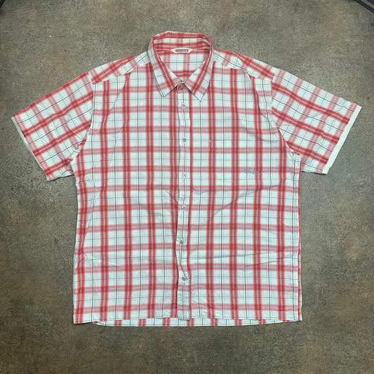 Quiksilver 00s plaid button shirt