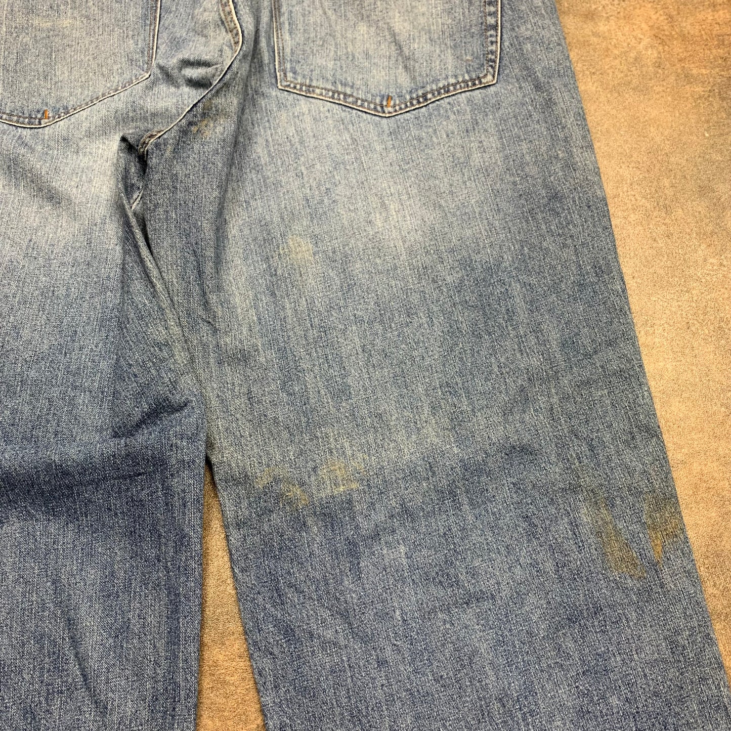 Marithé + François Girbaud 00s baggy blue jeans