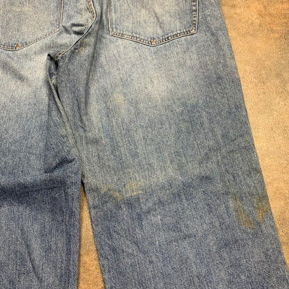 Marithé + François Girbaud 00s baggy blue jeans