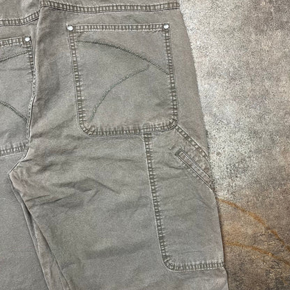 Oxbow 00s 3/4 length carpenter jeans (38")