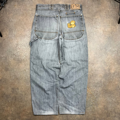 Goeland 00s baggy embroidered jeans