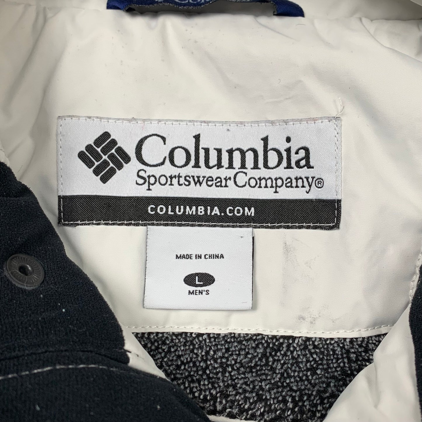 Columbia 00s blue black utilised jacket (L)