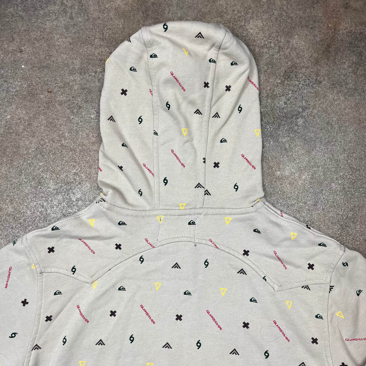 Quiksilver 00s full zip hoodie (M)