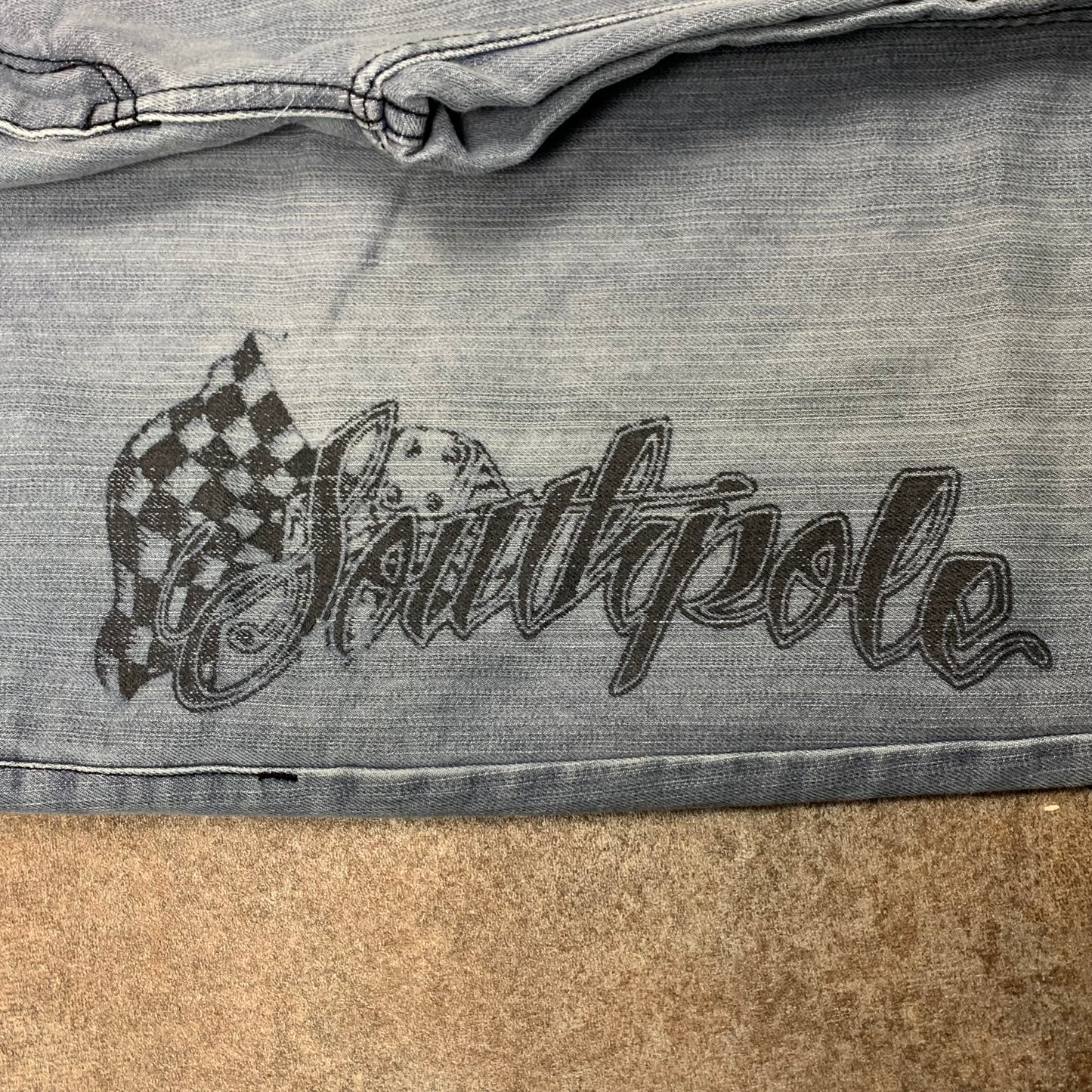 Southpole 00s baggy graphic jeans (30")