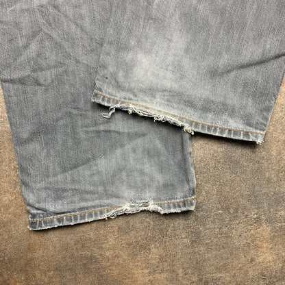 Diabolik Goeland 00s baggy skull jeans