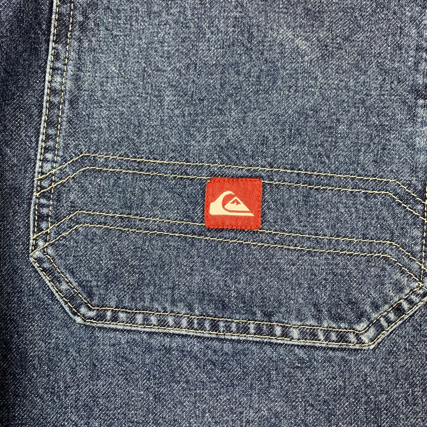 Quiksilver 00s baggy navy jeans