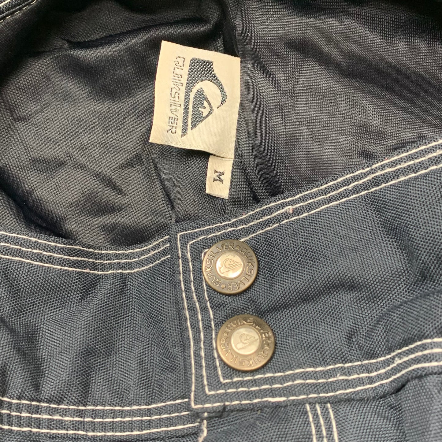 Quiksilver 1993 baggy snow salopettes (M)
