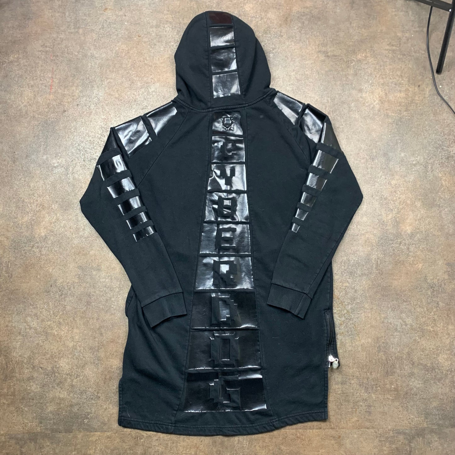 Cyberdog graphic rave zip hoodie