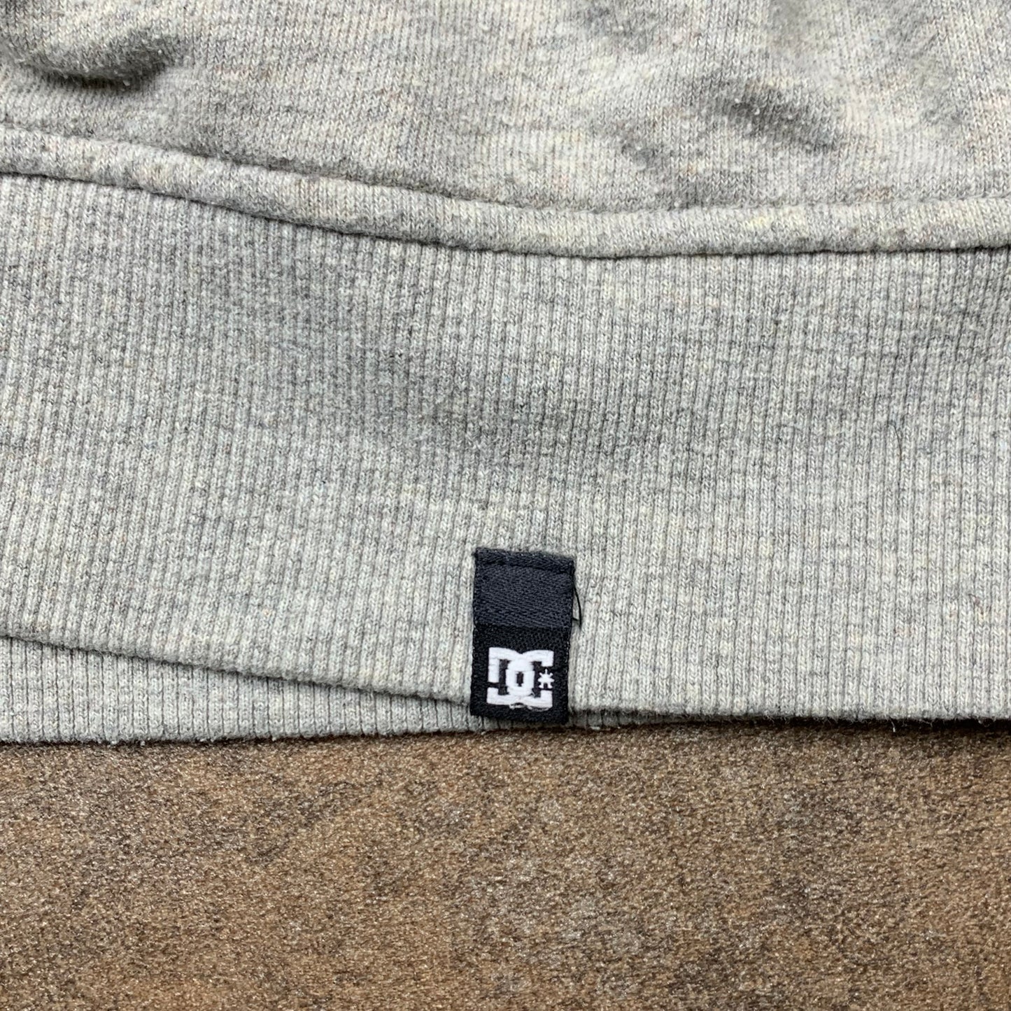 DC Shoes grey camo graphic hoodie