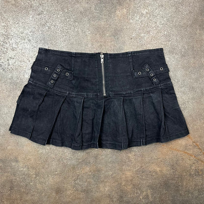 Tripp NYC denim mini skirt (L)