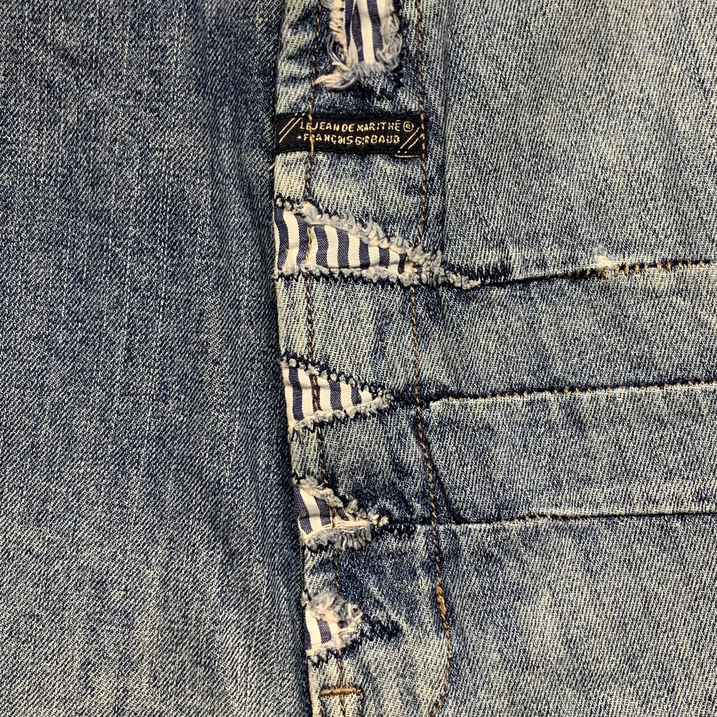 Marithé + François Girbaud 00s baggy blue jeans