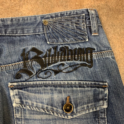 Billabong 00s baggy graphic jeans (36")