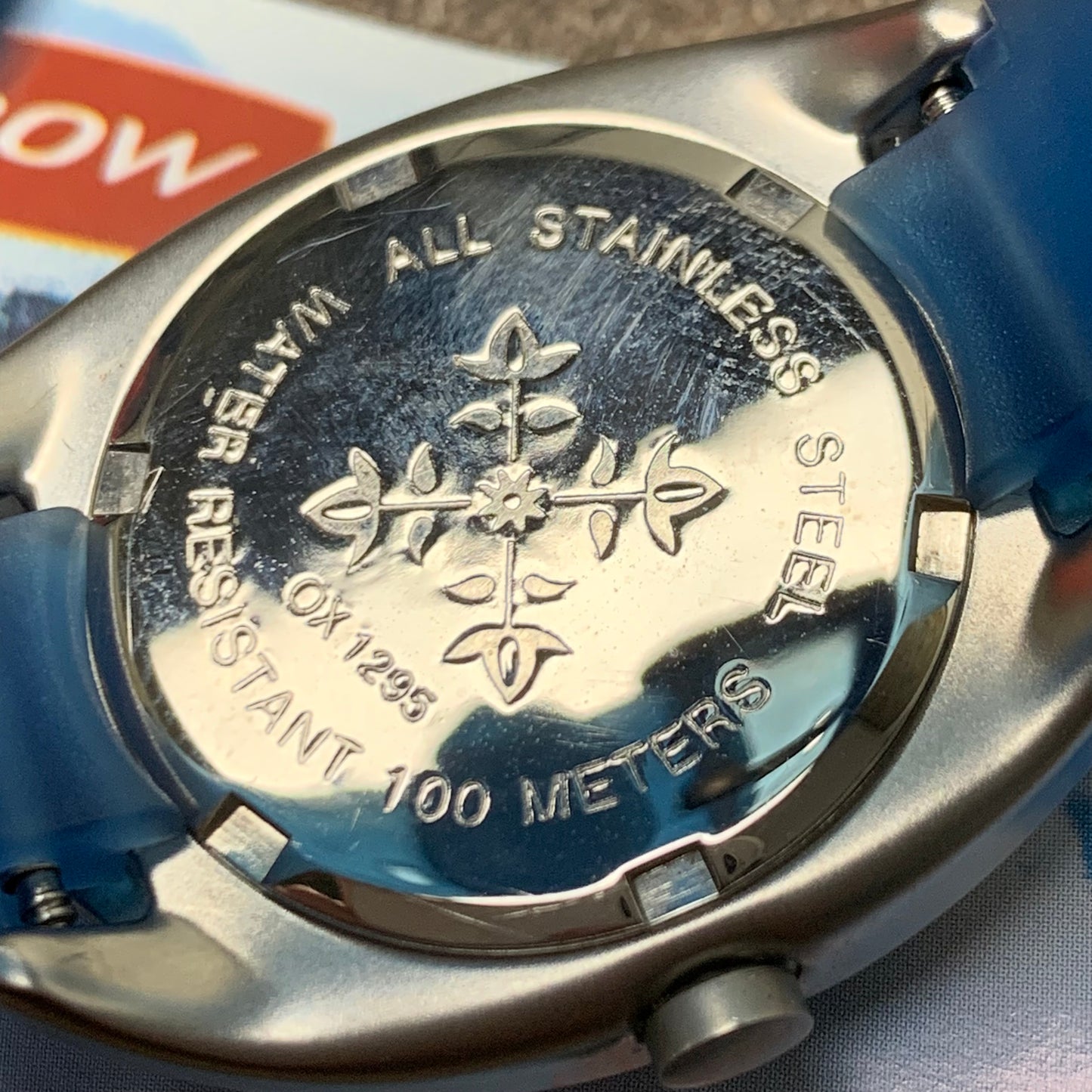 Oxbow 00s deadstock blue watch