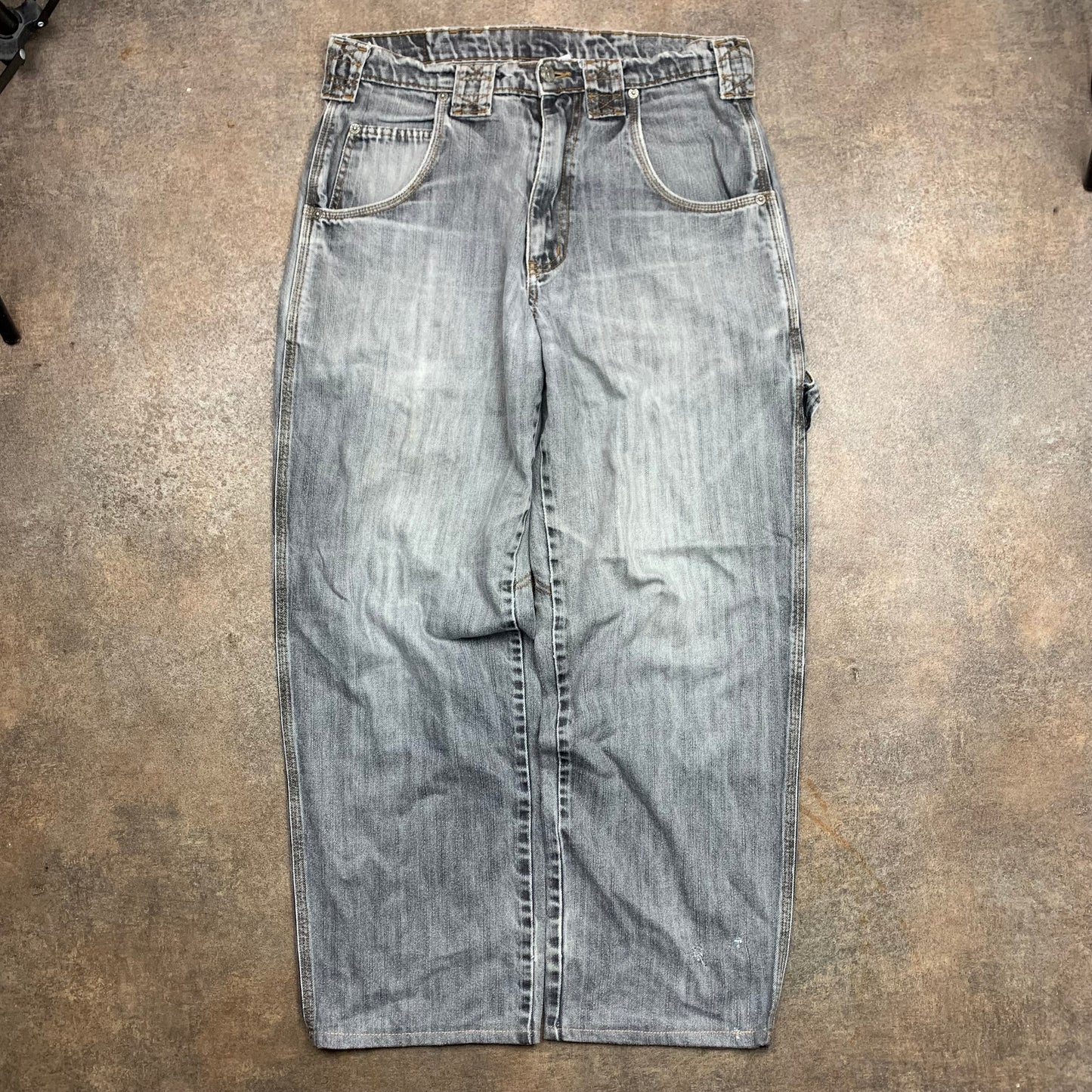 Goeland 00s baggy embroidered jeans