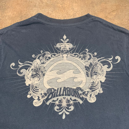 Billabong 00s navy surf graphic tee