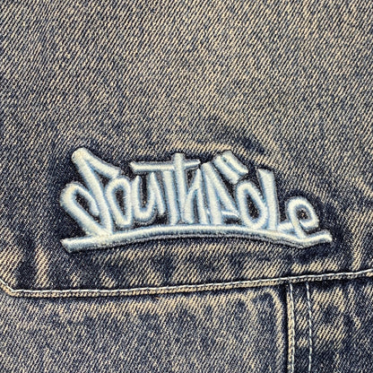 Southpole 90s blue baggy carpenter jorts