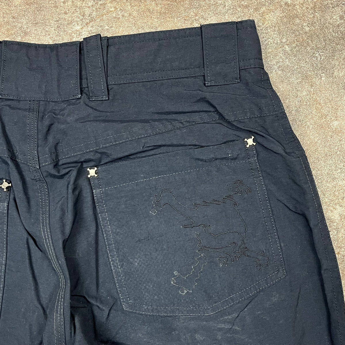 Oakley Software 00s Hydro Fuel skull ski trousers (S)