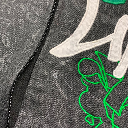 Ecko Unltd. 00s graphic broken zip jacket