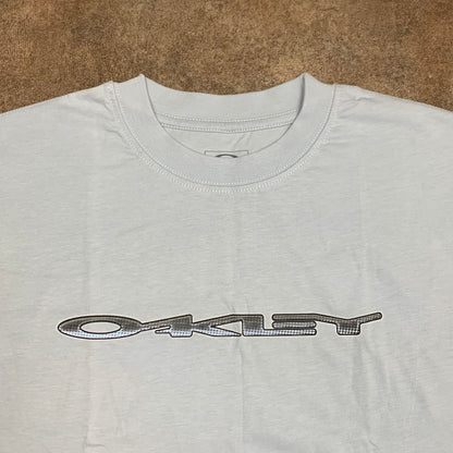 Oakley 00s light blue graphic tee