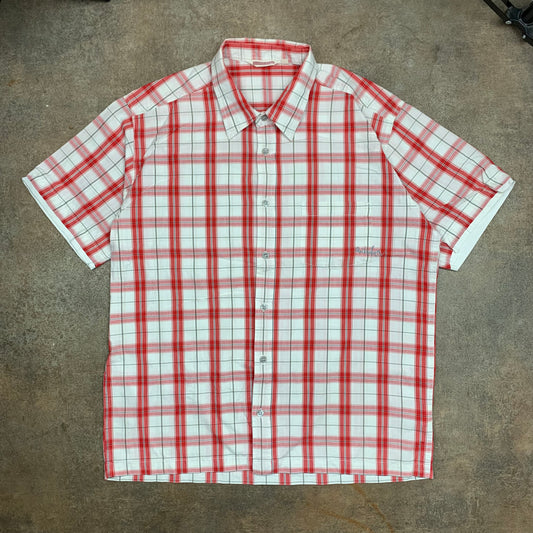 Quiksilver 00s plaid button shirt