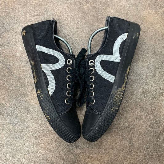 Evisu 00s black shoes