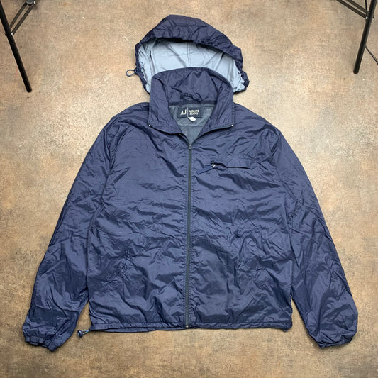Armani Jeans 00s navy utilised jacket