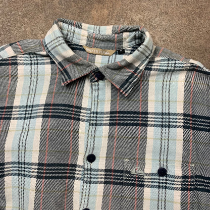 Quiksilver 90s plaid flannel shirt (S)