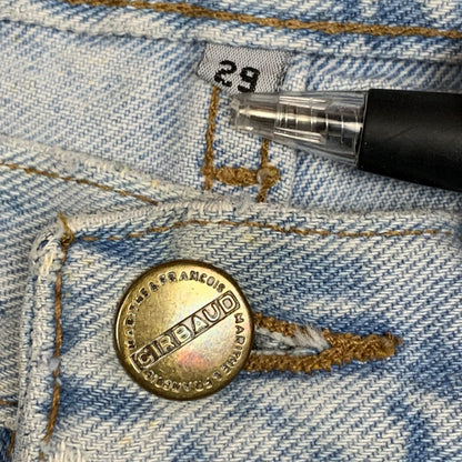 Marithé + François Girbaud 90s pale blue jeans