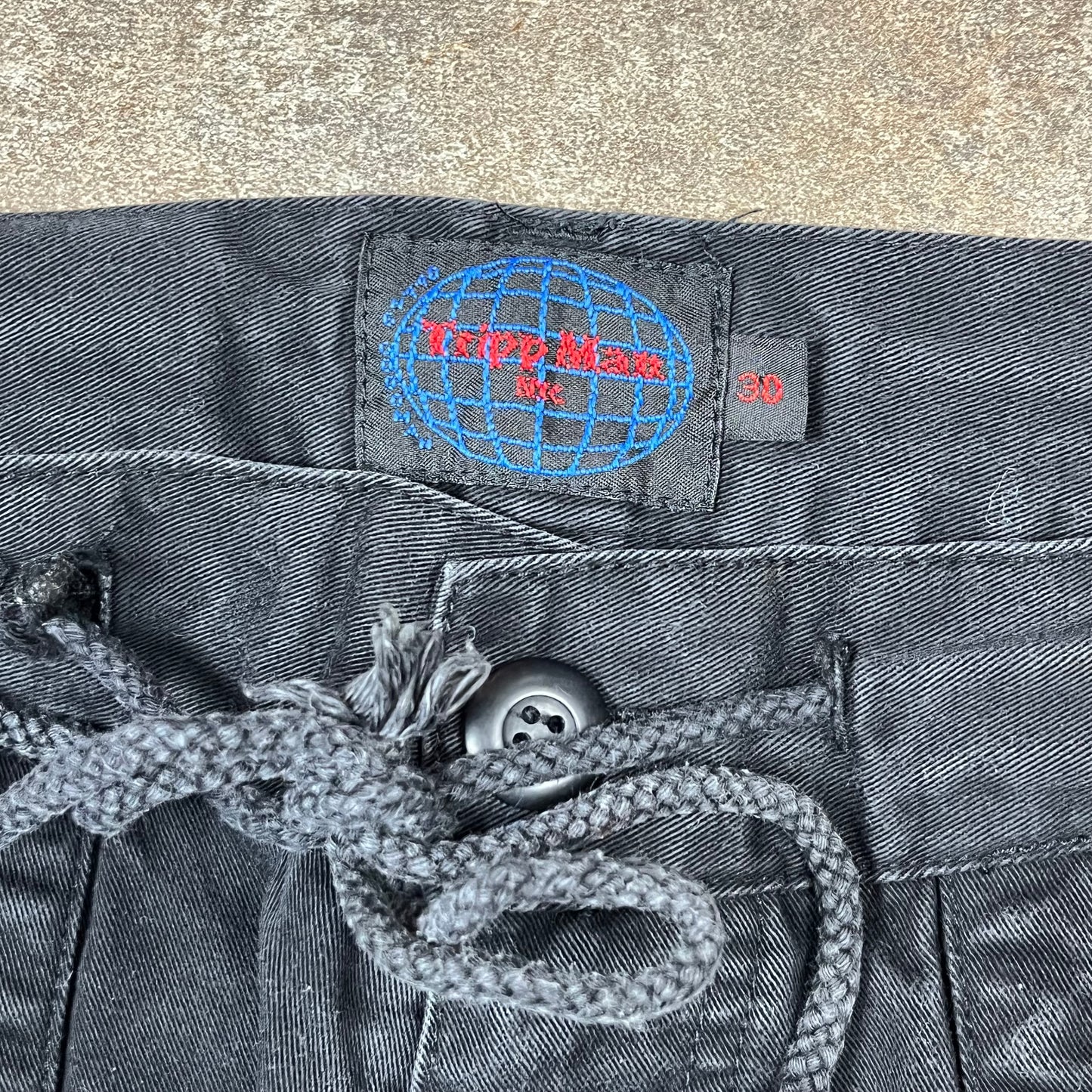 Tripp NYC 90s baggy zip off jeans (30")