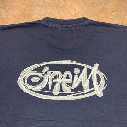 O'Neill 00s navy graphic boxy tee