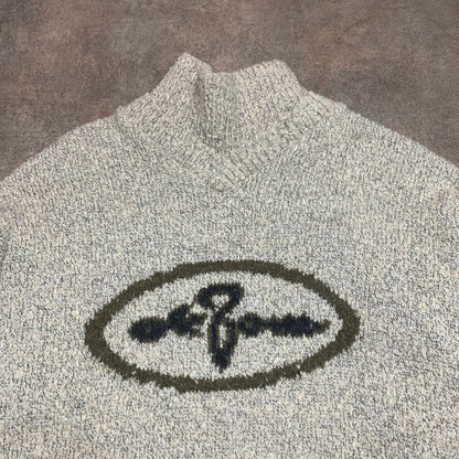 Oxbow 90s chunky knit graphic jumper