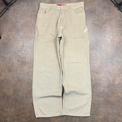 Billabong 00s corduroy graphic jeans (30")