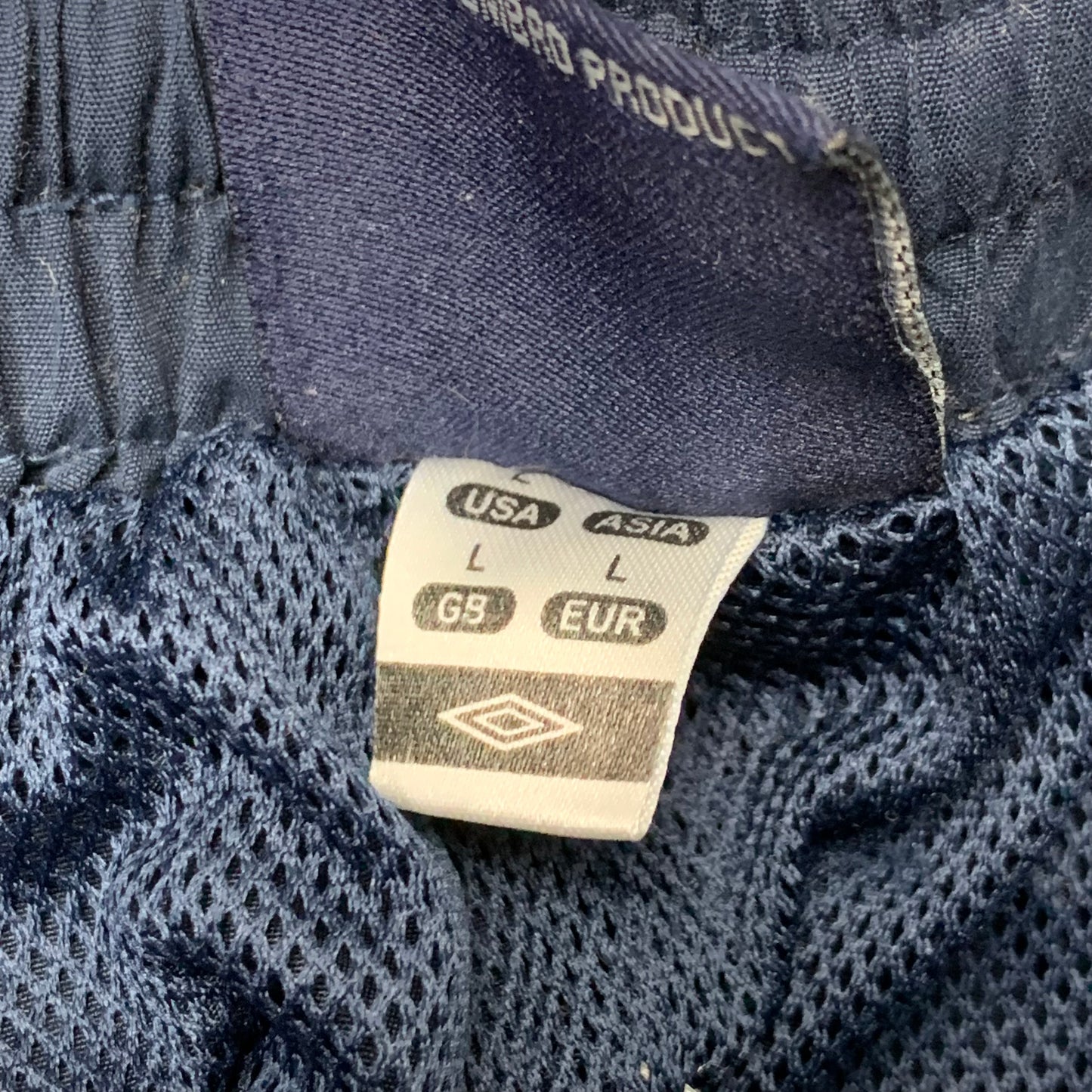 Umbro 00s baggy navy joggers