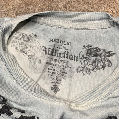 Affliction 00s River Styx graphic tee
