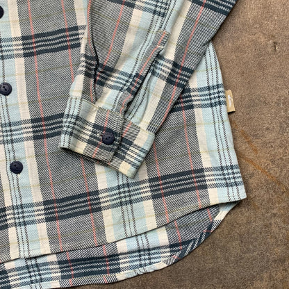 Quiksilver 90s plaid flannel shirt (S)