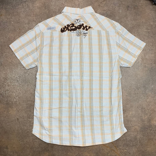 Oxbow 00s deadstock graphic button shirt