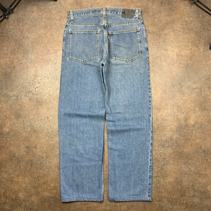 Levi's Silvertab 00s baggy blue jeans