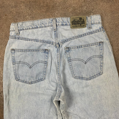 Levi's Silvertab 00s pale baggy jeans (33")