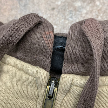Oakley 00s cut and sewn graphic zip hoodie