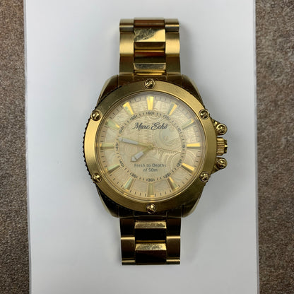 Marc Ecko 00s gold bling watch