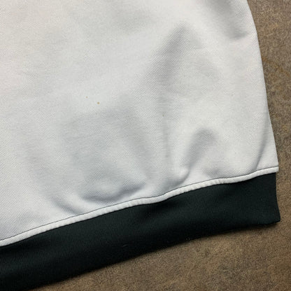 Rip Curl 00s black white graphic hoodie