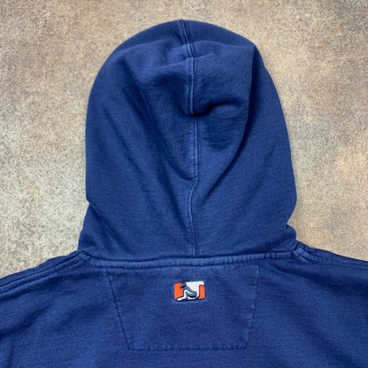 Drunknmunky 00s boxy graphic hoodie (M)