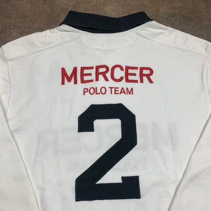 Polo Ralph Lauren 00s white long sleeve polo