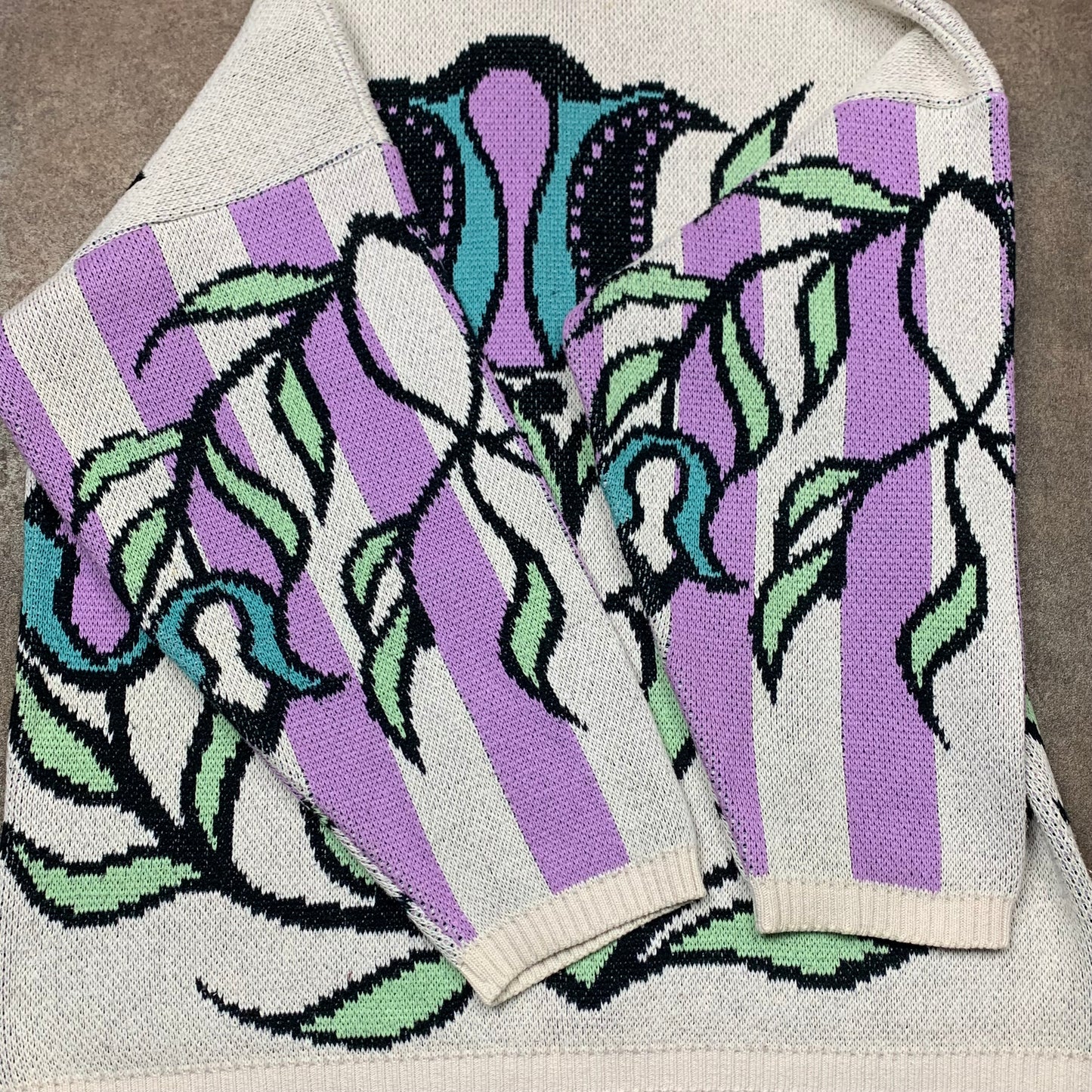 Oxbow 1993 Jacquard graphic knit (S)