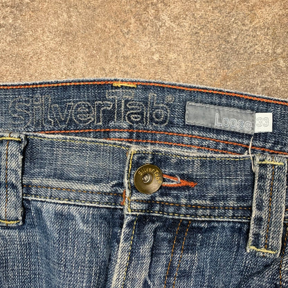 Levi's Silvertab 00s baggy washed jeans (33")